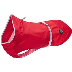 HUNTER UPPSALA RAIN Hondenregenjas, met reflecterende strepen, 50, rood