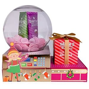 accentra Santa's Workshop verzorgingsset voor alle kleine en grote badliefhebbers in een mooie geschenkdoos, 5-delig in geschenkdoos voor kinderen