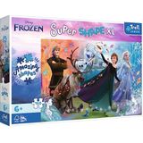 Puzzel met 160 stukjes in Frozen thema (Super Shapes XL)
