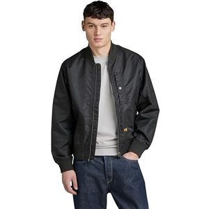 G-STAR RAW Bomber Deck Jas Heren Jassen, Zwart (Dk Black D24754-C143-6484)