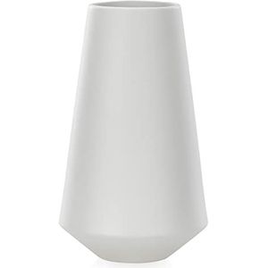 AmeliaHome Decoratieve keramische vaas Tafelvaas Burmilla Decoratie Grijs