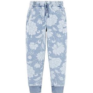 Levi's Jogger voor meisjes Lvg 3ej150 Jogger, Indigo licht bloemen