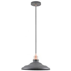 Plafondlamp LORET L 9721 AC220-240V, 50/60Hz, 1x E27, max. 40W, diameter 34,8cm, IP20, zwart