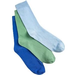 Koton Set van 3 paar basic sokken voor heren, lichtblauw (610)