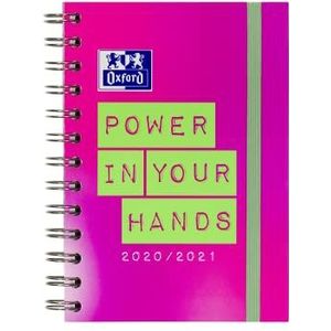 Oxford 20 x schoolplanner 2020/2021 met 2 motieven ""Power in your hands