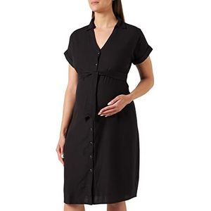 Supermom Hackberry Nursing Damesjurk met korte mouwen, zwart - P090, 44, Zwart - P090