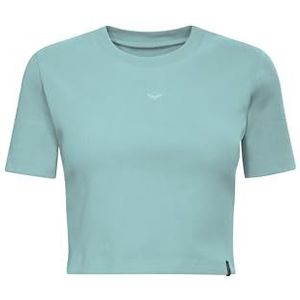 Trigema 563201 T-shirt voor dames, IJsblauw, M