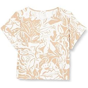 s.Oliver T-shirt met korte mouwen dames T-shirt met korte mouwen, Bruin-293
