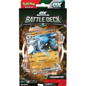 ASMODEE | POKEMON | EN | Battle Deck - Lucario/Ampharos | vanaf 6 jaar | TCG | POK29085231 | 820650852282