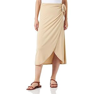 SOYACONCEPT Jupe SC-Laurel 4 pour femme, sable, XXL