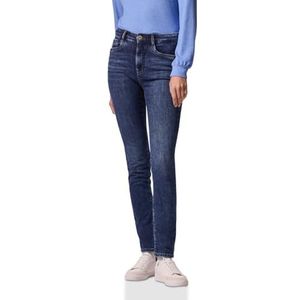 Street One Studio F378446 Skinny jeans voor dames, Donkerblauw gewassen