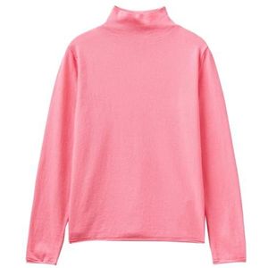 United Colors of Benetton Fietsshirt M/L 1035d201y Dames Sweater (1 stuk), Roze 74 W