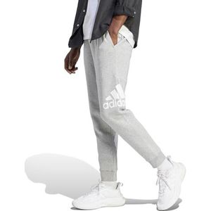 adidas Essentials Pantalon en polaire avec revers fuselé pour homme, 4XL de 7,6 cm (grande taille)