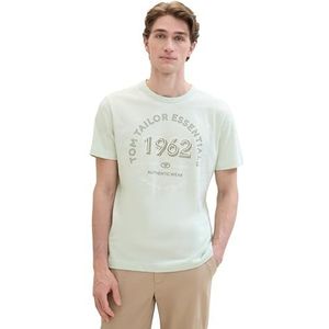 TOM TAILOR T-shirt pour homme, 35599 - Sea Green Fine Stripe, L