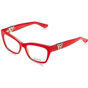 Guess Gu2960 zonnebril voor dames, Helder rood