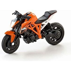 siku 1384 - Moto KTM 1290 Super Duke R, metaal/kunststof, oranje, rubberen banden