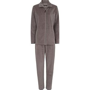 DECOY velours homewear set dames pyjama, Bruin