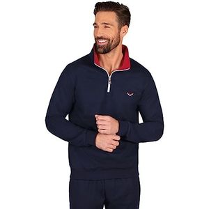 Trigema Casual sweatshirt, Navy Blauw