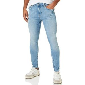 ONLY & SONS Onsfly Spray On 7848 Dnm Jns Box Ext Jeans voor heren, Lichte jeans blauw