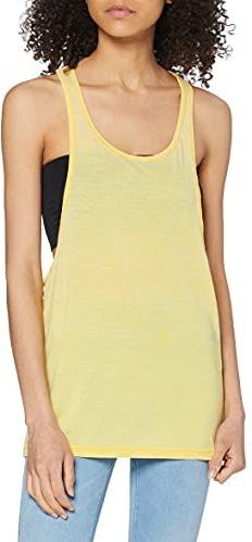 Urban Classics Loose Burnout Sport tanktop voor dames, geel (00252)