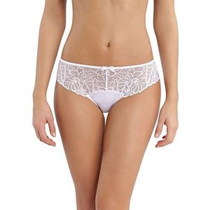 DIM Lace Generous Essentiel x 1 damesslip (1 stuk), Wit.