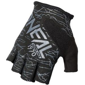 O'NEAL | Fietshandschoenen | MTB DH FR Downhill Freeride | Vingerloze fietshandschoenen van duurzame en zachte materialen | DROP Fingerless Glove V.17 | Volwassenen | Zwart Grijs | Maat M