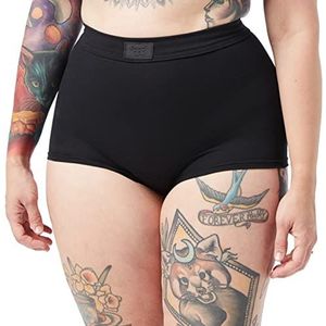 Sloggi Double Comfort Shorts voor dames, figuurvormend, 1 stuk, zwart.