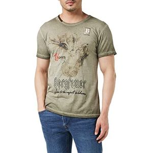 Stockerpoint Urschrei T-shirt voor heren, Zand