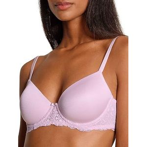 Calida Sensual Secrets dames onderhemd van zeer transparante viscose, koudroze