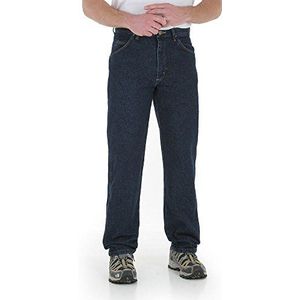 Wrangler Big & Tall Rugged Heren Jeans, retro-steen