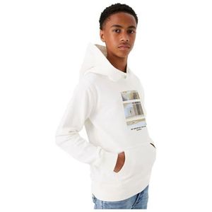 GARCIA Sweatshirt voor jongens, gebroken wit, 164