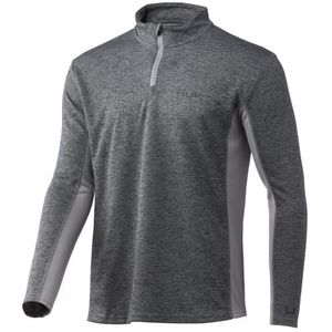 HUK Icon X Coldfront Wind- en waterafstotend herenhemd met 1/4 ritssluiting