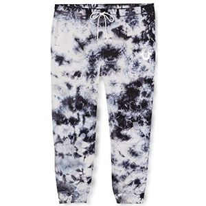 True Religion tie dye heren joggingbroek, zwart.