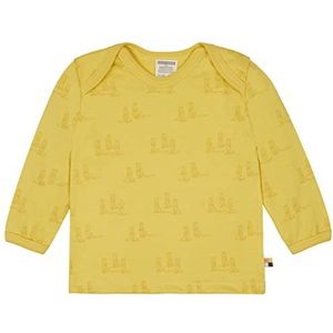 loud + proud Uniseks T-shirt voor kinderen, GOTS gecertificeerd goud 86-92, Goud
