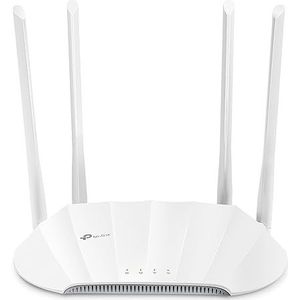 TP-Link TL-WA1801 Access Point Gigabit Wi-Fi 6 AX1800 Dual Band, Point d'accès, Mode AP/Range Extender/Multi-SSID/Client, Passive PoE, Captive Portal, WPA3, Technologie MU-MIMO et Beamforming