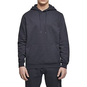 Build Your Brand Bb001-basic hoodie voor heren, Navy Blauw