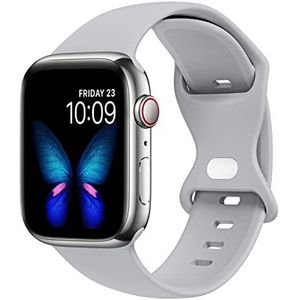 Lysun Compatibel met Apple Watch Band 38 mm 40 mm 41 mm sportarmband van zachte siliconen compatibel met iWatch Series 7 6 5 4 3 2 1 SE dames heren