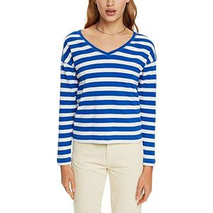 ESPRIT 013ee1k336 T-shirt voor dames, Blauw