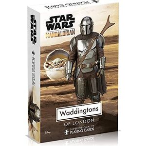 WINNING MOVES - 54 kaarten - Star Wars - The MANDALORIAN - gezelschapsspel - kaartspellen vanaf 4 jaar - Franse versie