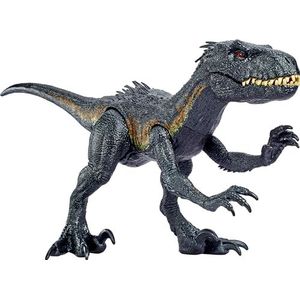 Mattel Jurassic World Fallen Kingdom Indoraptor Super Colossal dinosaurusfiguur, 91 cm lang, met gigantische klauwen en beweegbare kaak, speelgoed voor kinderen, vanaf 4 jaar, HKY14