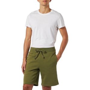 Champion Rochester 1919 Champion logo bermuda shorts voor heren, Olijfgroen