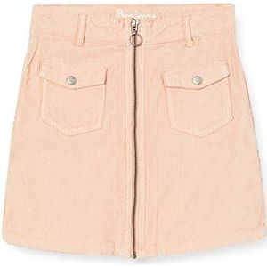 Pepe Jeans Nova Cord Rok voor meisjes, Nova Cord, 302 Powder Pink, 6