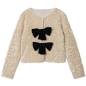 NAME IT Nkfrusitta Ls Card Blouse met lange mouwen voor meisjes (1 stuk), Jet Stream