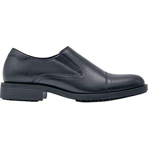 Shoes for Crews Statesman 1202-09-45/10/11 stijlvolle antislip leren schoenen voor heren, maat 45, zwart