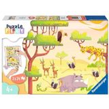 Ravensburger Puzzel & Play Kinderpuzzel, 2 x 24 stukjes, voor kinderen vanaf 4 jaar