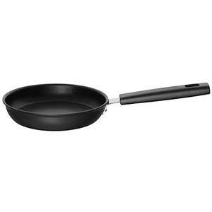 Fiskars Pan, Ø 20 cm, geschikt voor alle kooktafels, aluminium/kunststof, krasbestendig, anti-aanbaklaag, hard face, zwart, 1052221