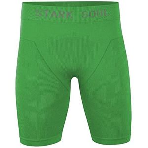 STARK SOUL Naadloze korte panty - functionele panty Warm Up - sportshorts voor heren