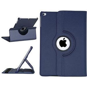 marineblauw beschermhoes voor iPad 2019 2020 2021 10,2 inch iPad 9/8/7 generatie 360 graden horizontale en verticale rotatie van het scherm