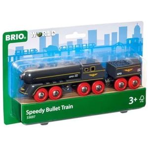 BRIO Zwarte hogesnelheidstrein - 33697