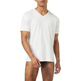 Sloggi Go Shirt V-hals Regular Fit Herenondergoed, Wit, M, Wit.